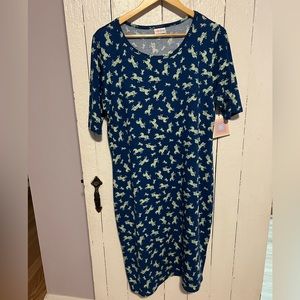 Lularoe Unicorn Julia Dress 2XL